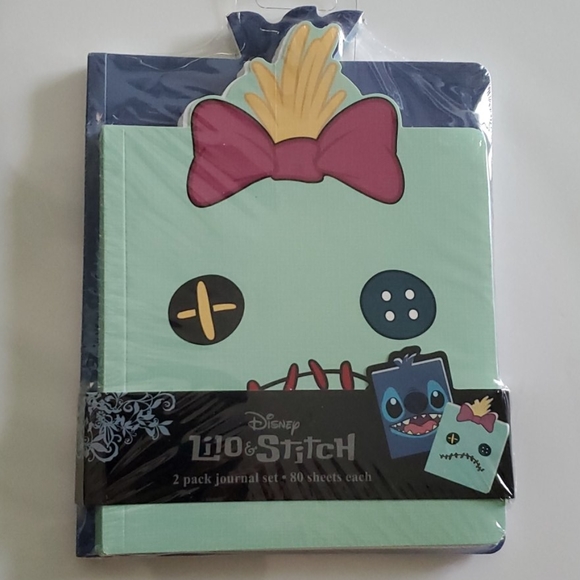 Disney Other - 2 pack Disney Stitch and Scrump notebooks